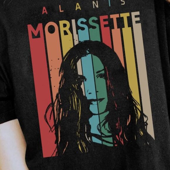 Alanis Morissette Tour 2023 Shirt – Vintage Concert Unisex Tee - Picture 2 of 5